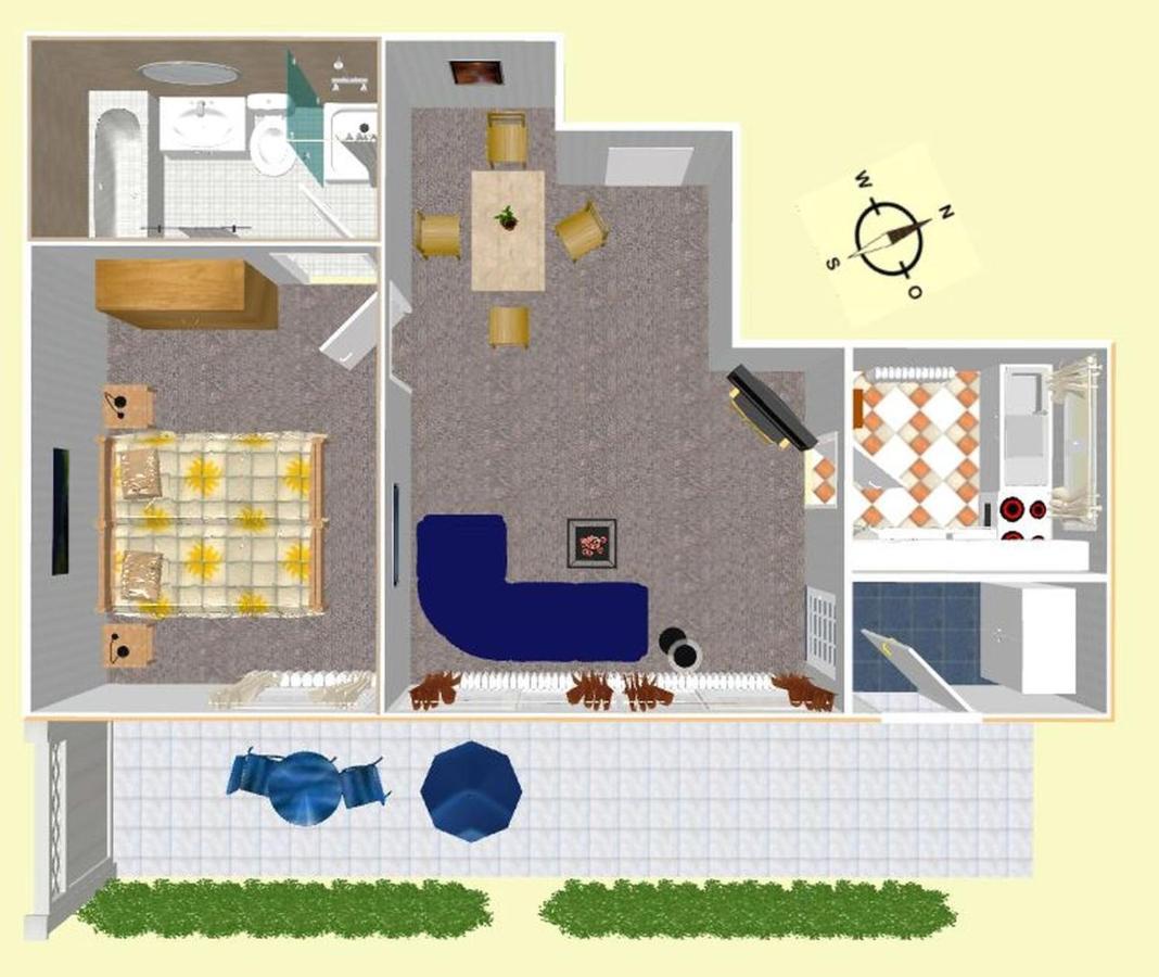 Apartmenthaus Am Watt Buesum 외부 사진